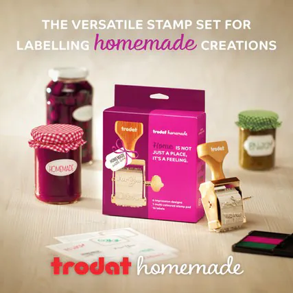 Trodat Homemade Vintage Stamp Kit