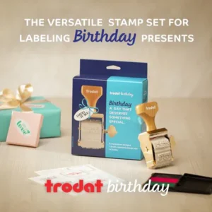 Trodat Birthday Vintage Stamp Kit